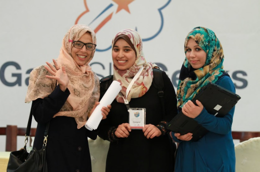 Diety team at the Gaza Challenge startup bootcamp